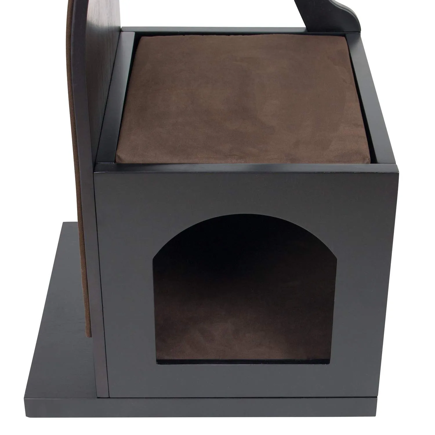 Stylish Wood Cat Tree Tower