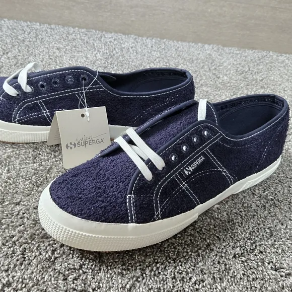 Superga 2750 Cotton Terry Sneakers NEW size 9.5