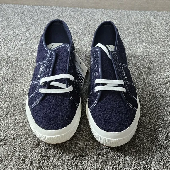 Superga 2750 Cotton Terry Sneakers NEW size 9.5