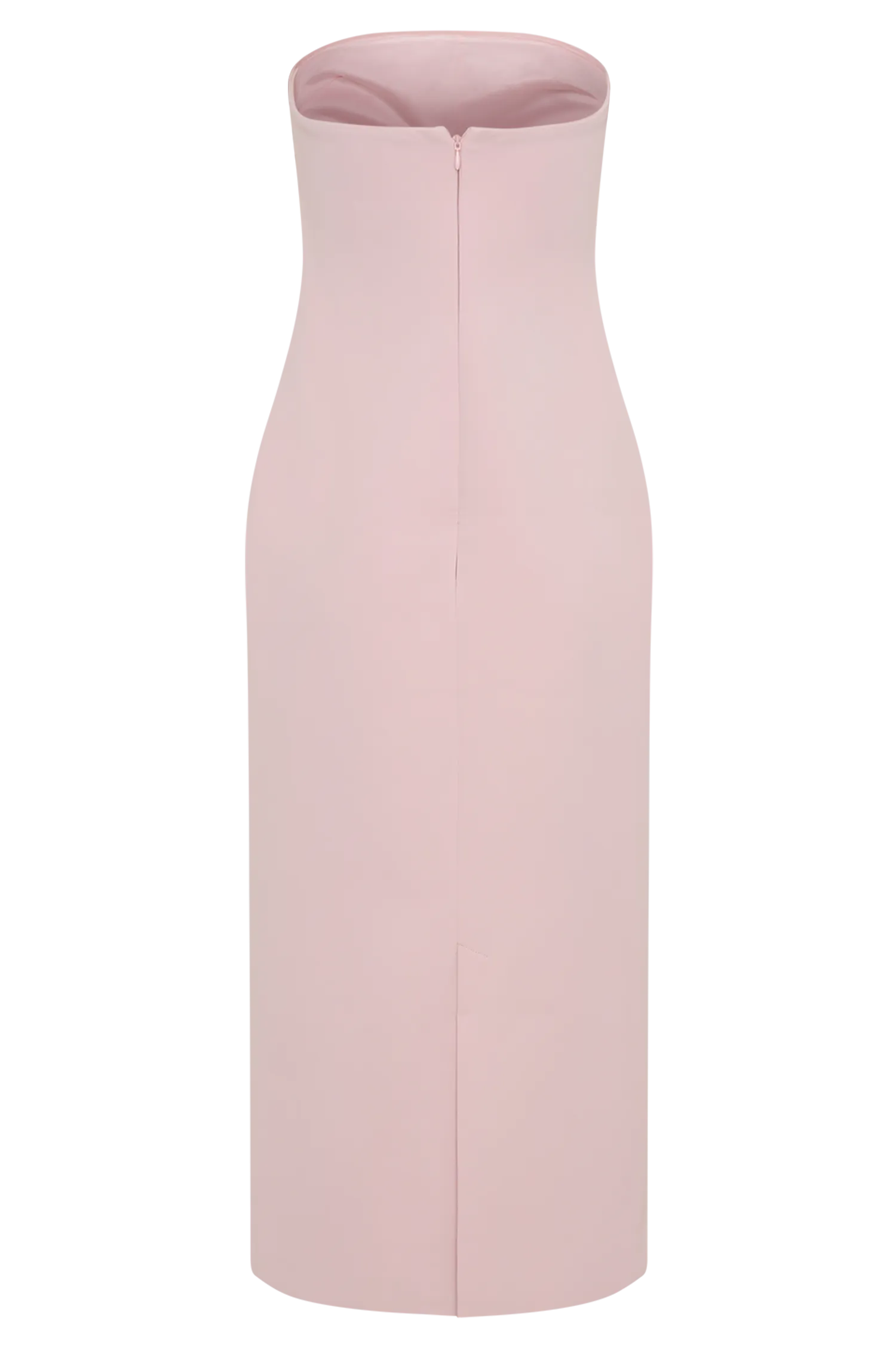 Sussan Strapless Midi Dress - Powder Pink