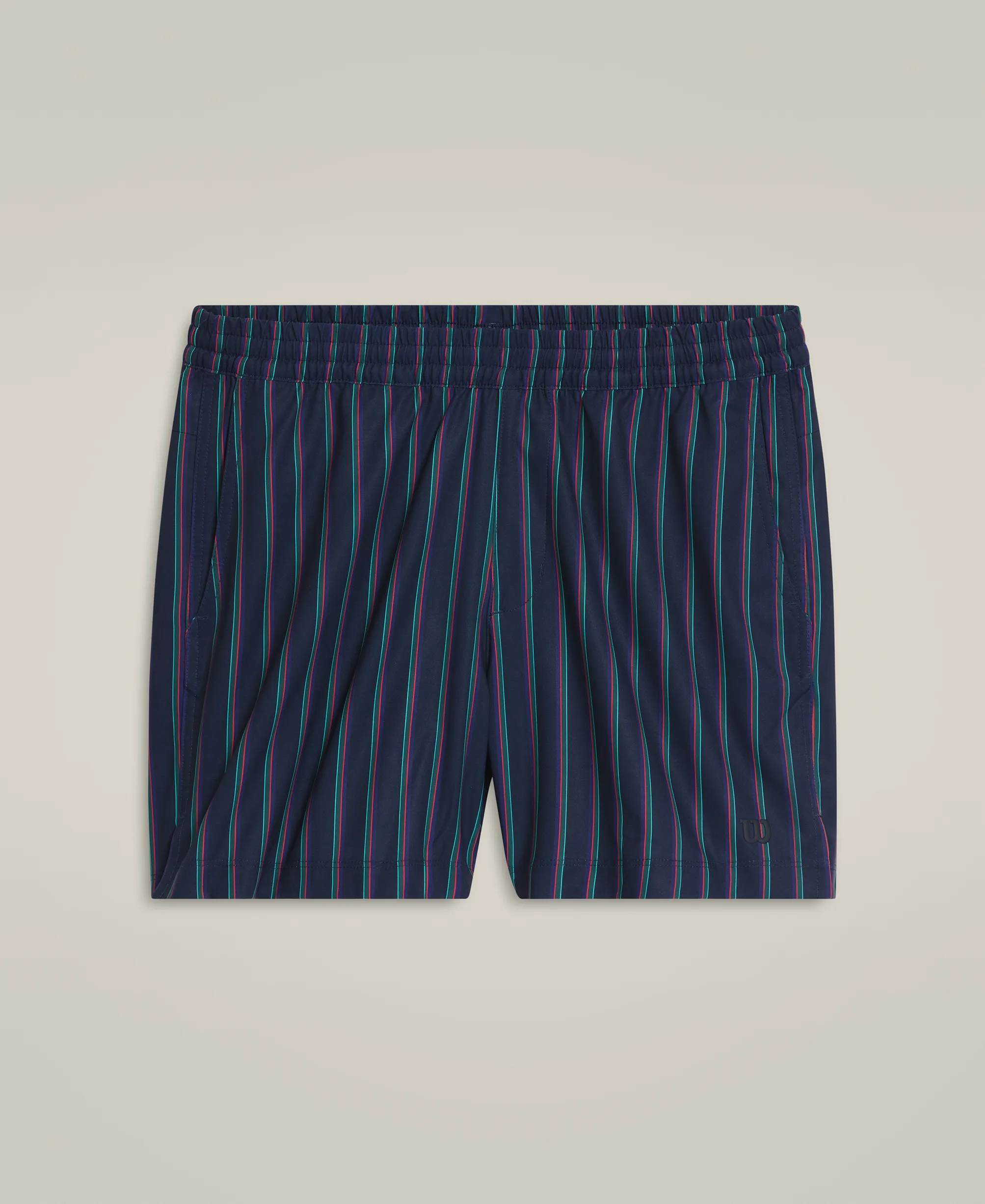 Tennis Volley Short - Classic Navy Stripe