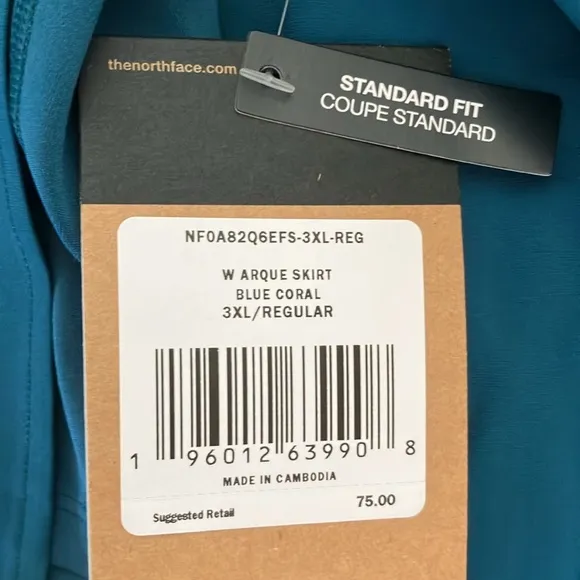The North Face Golf/Tennis/Athletic/Athleisure Skort, NWT!