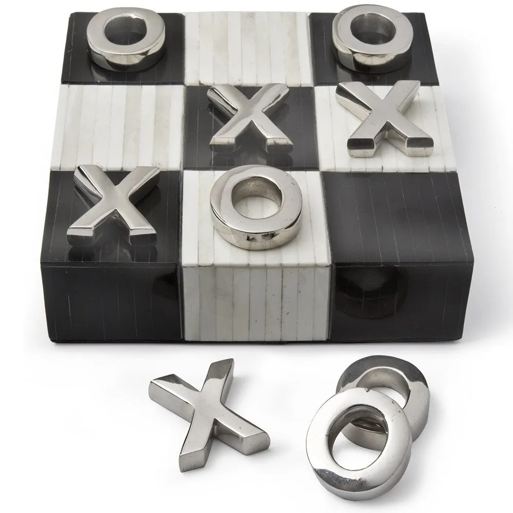 Tic Tac Toe Flat with Nickel - Regina-Andrew Design