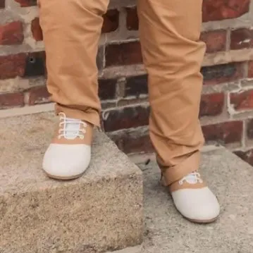 Tiny Toes Nation Boy's Tan Sadle Shoe Size 7
