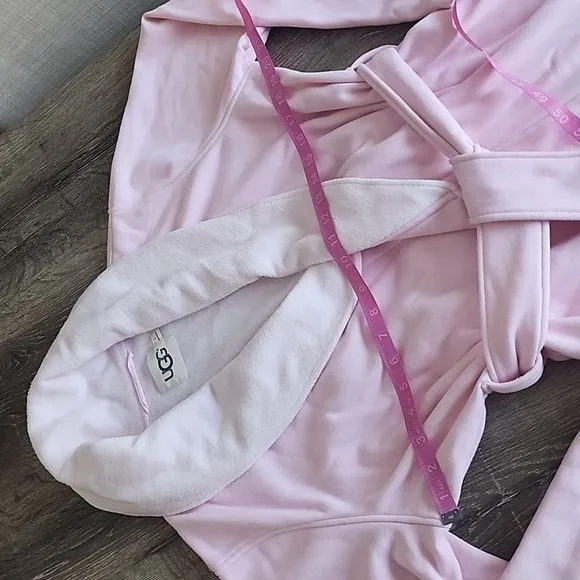 UGG Blanche II Dressing Gown Seashell Heather Pink Large