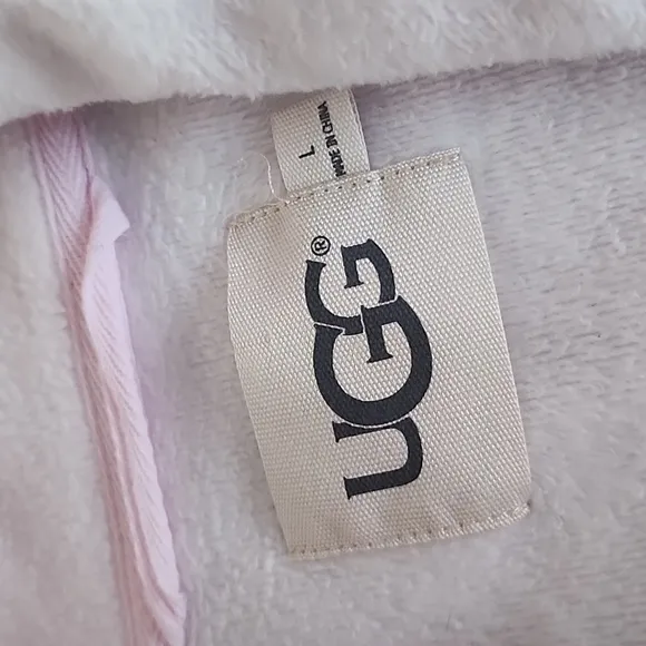 UGG Blanche II Dressing Gown Seashell Heather Pink Large