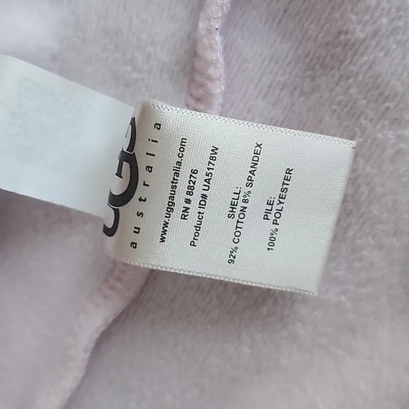 UGG Blanche II Dressing Gown Seashell Heather Pink Large