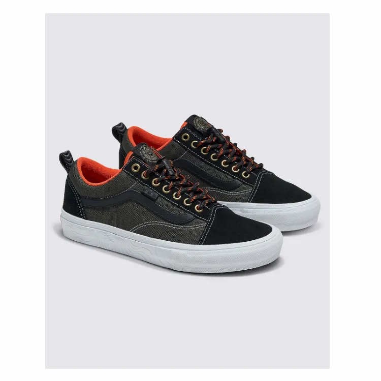 Vans Skate Old Skool X Spitfire Wheels Black/Flame Shoes