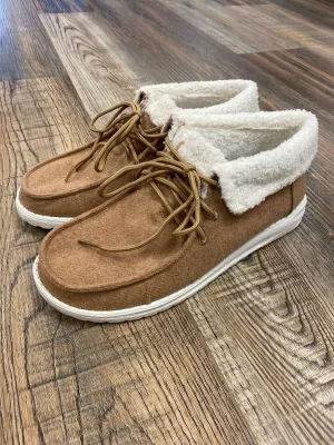 Very G- Mikey sherpa in tan