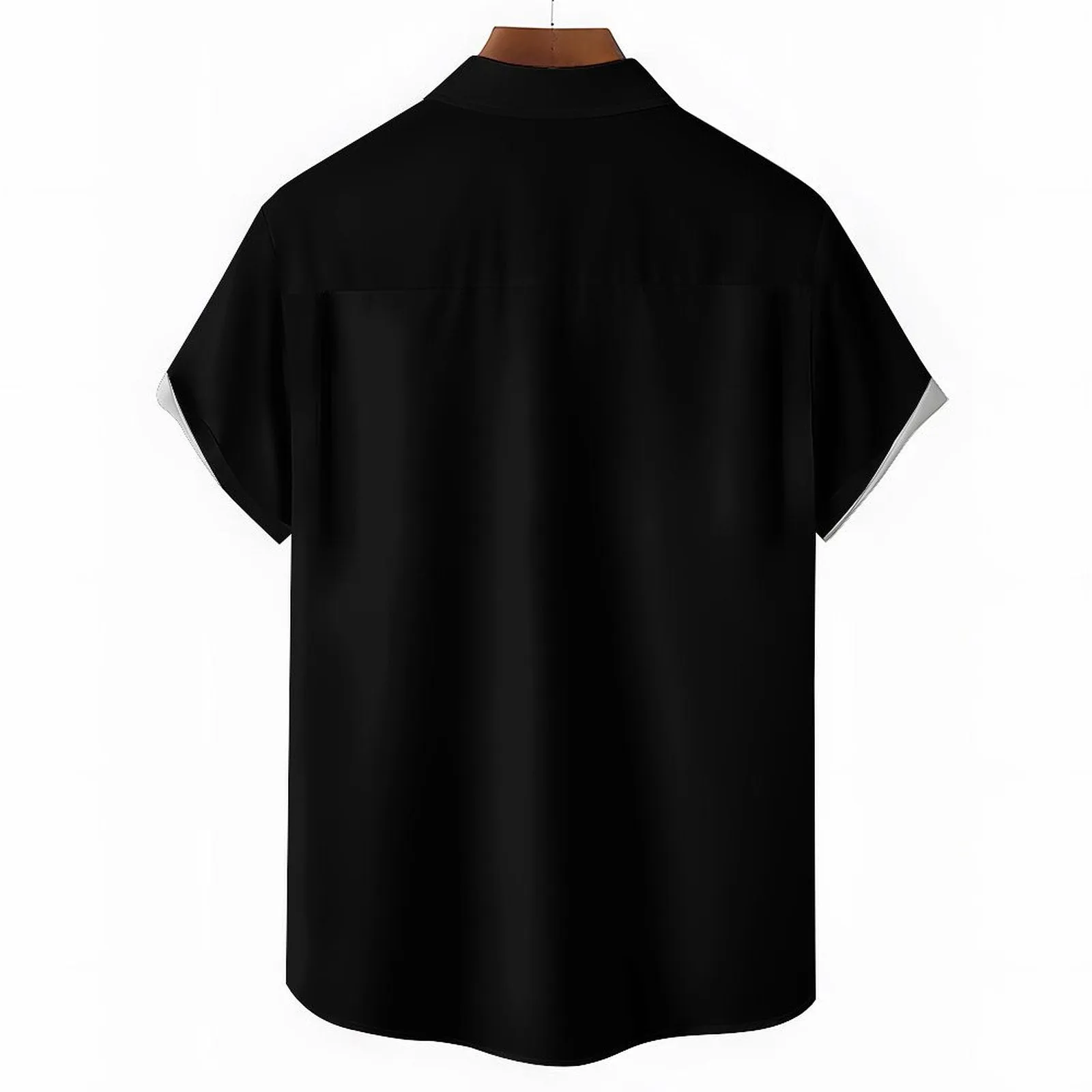Vintage Bowling Mens "Shit Show Supervisor" Printed  Casual Short Sleeve Shirt 2401000371
