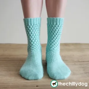 Waffle Cookie Socks: Knitting Pattern PDF