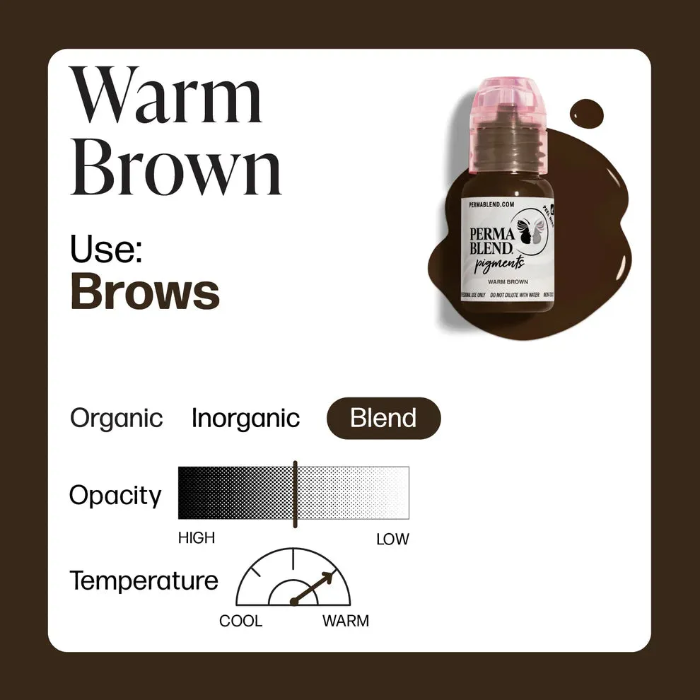 WARM BROWN  BY: PERMABLEND