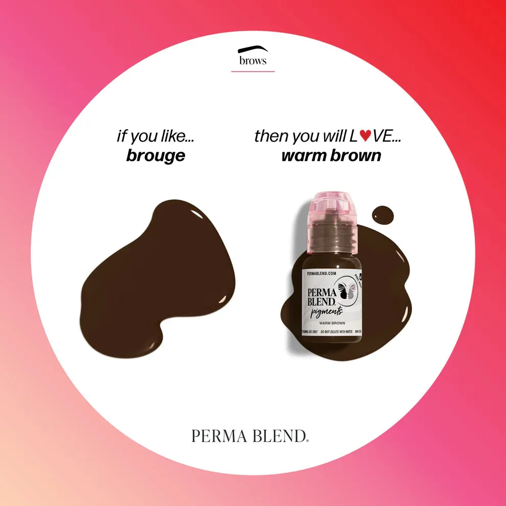WARM BROWN  BY: PERMABLEND