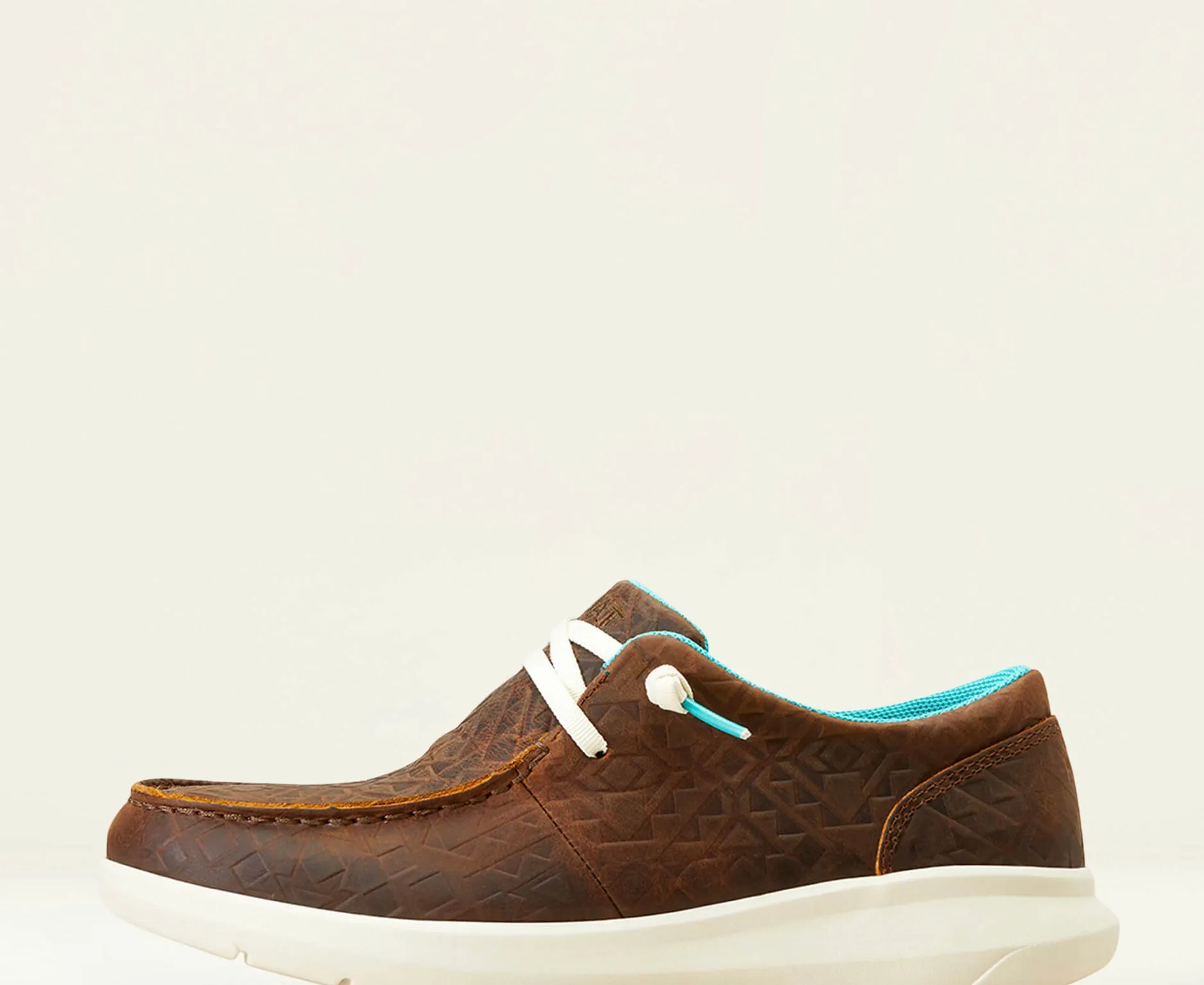 Women’s Ariat Hilo Brown Blanket Embross Shoes