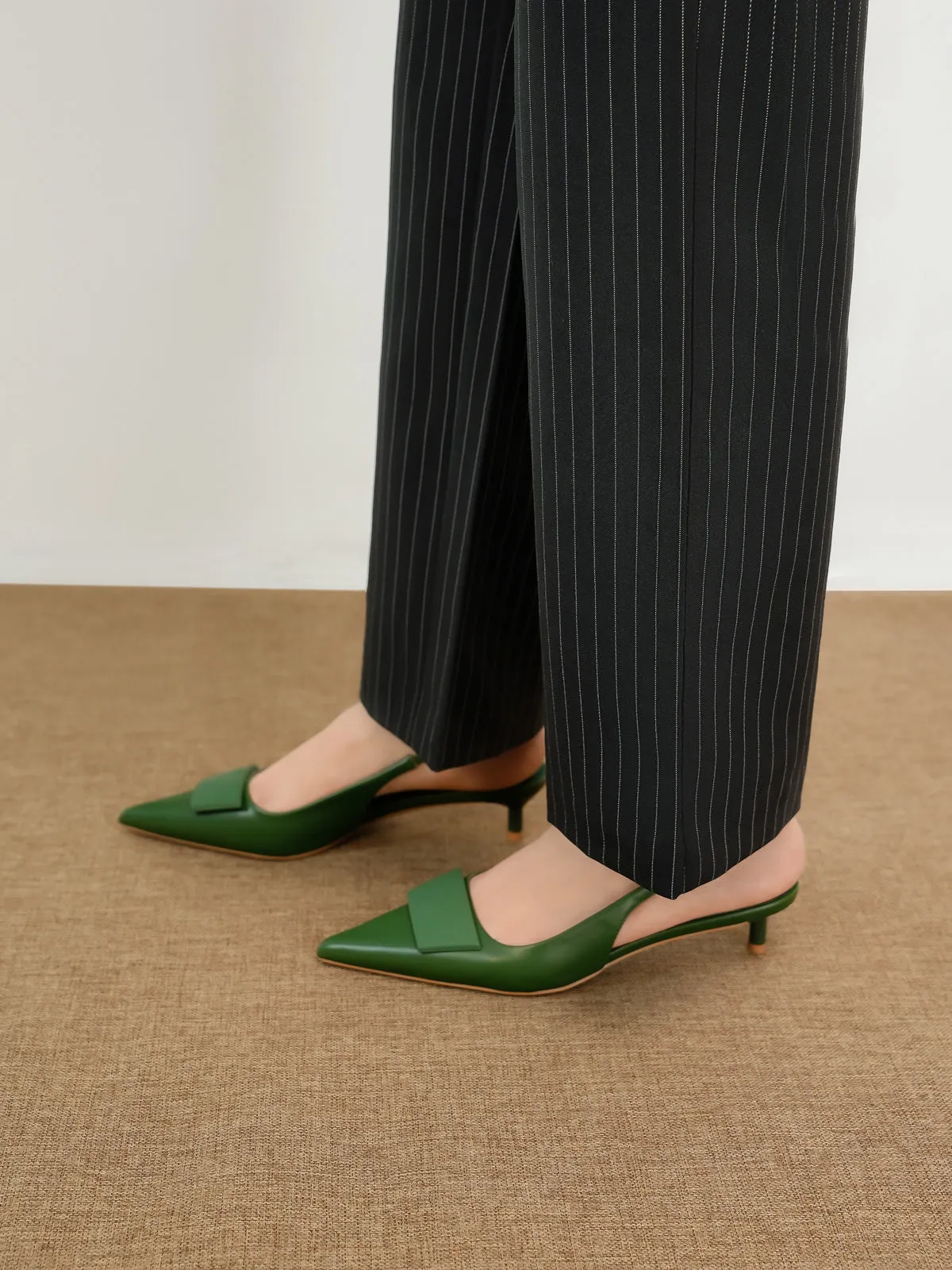 Womens "AULANI" Back Strap Pointed Sandals
