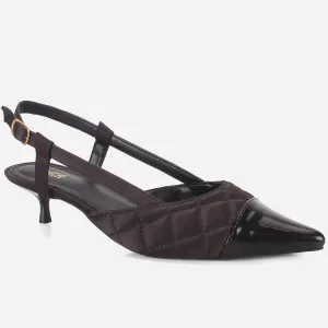 Womens "MARILI" Pointed Toe Back Strap Sandals