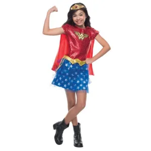 Wonder Woman Sequin Tutu Costume Size S