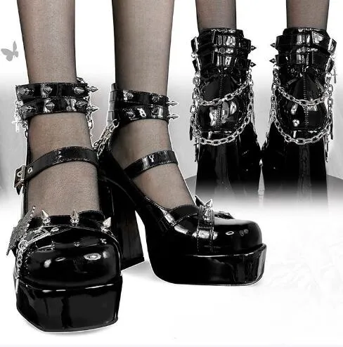 Y2K LOLITA HIGH HEELS YV50005
